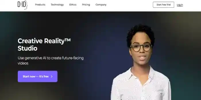 Creative Reality Studio (D-ID)