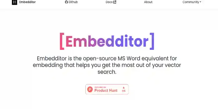 Embedditor