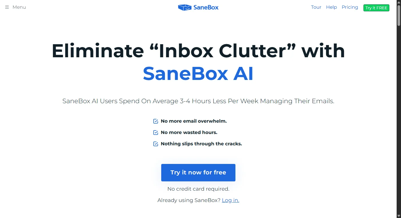 SaneBox