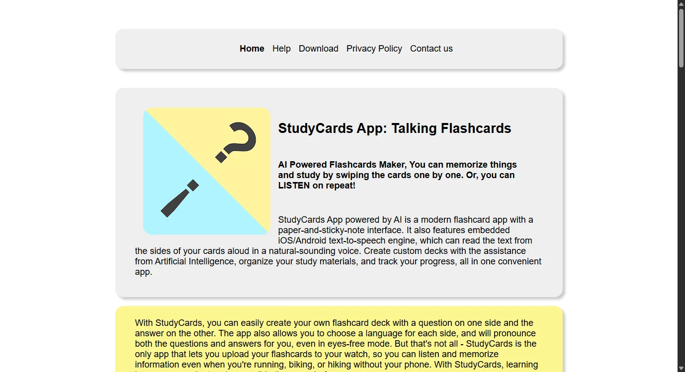 StudyCards